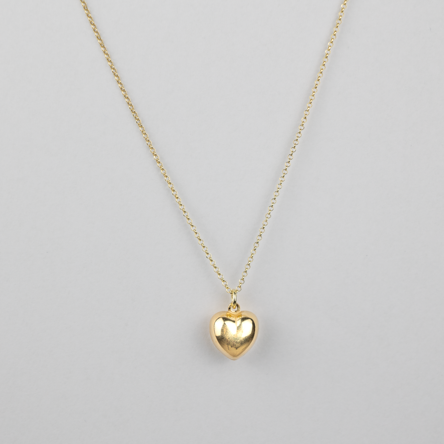 COLLANA CUORE BOMBATO