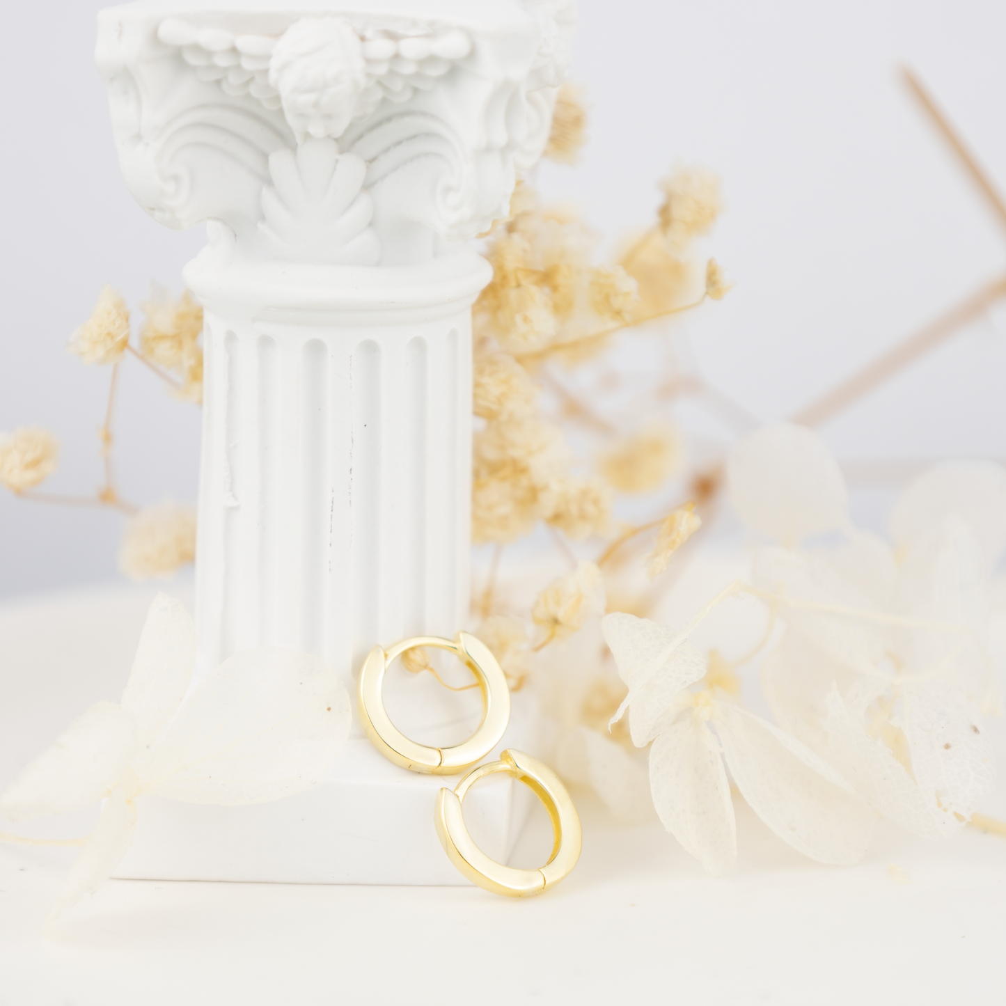 ORECCHINI ANELLO placcato oro
