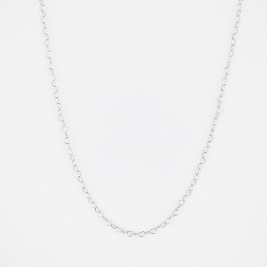 COLLANA CUORICINI argento