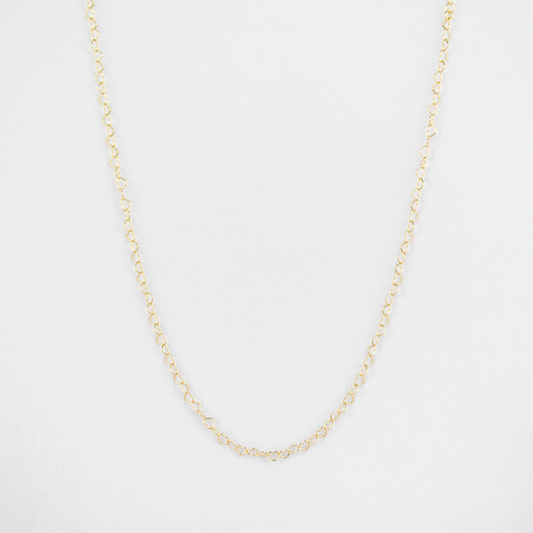 COLLANA CUORICINI placcata oro