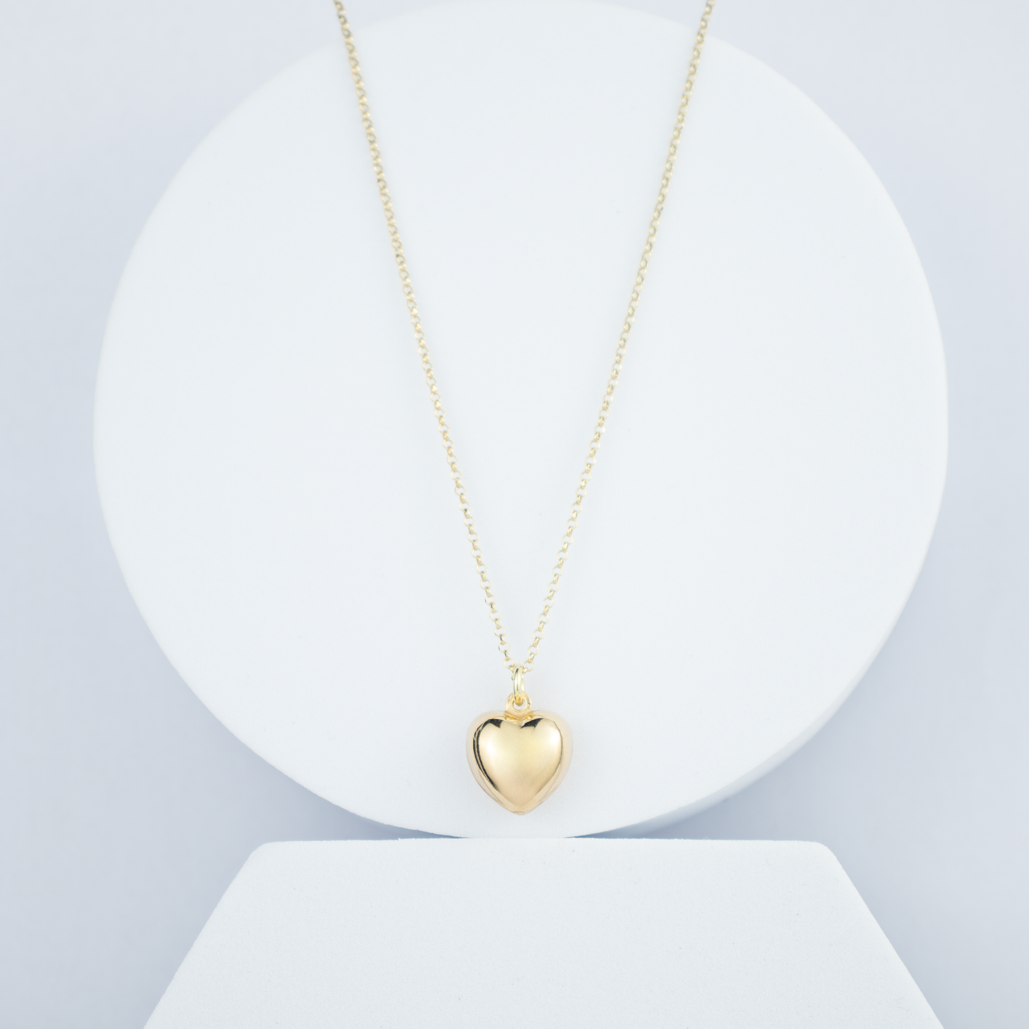 COLLANA CUORE BOMBATO