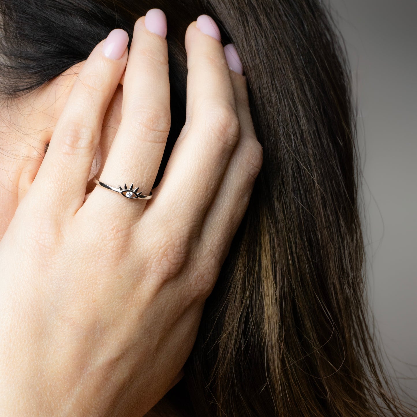 ANELLO OCCHIO argento