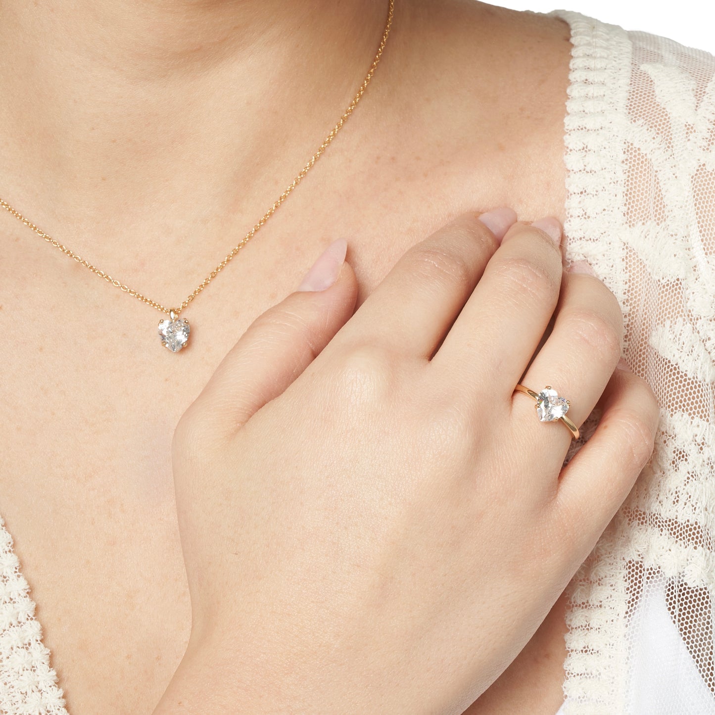 COLLANA CUORE placcato oro