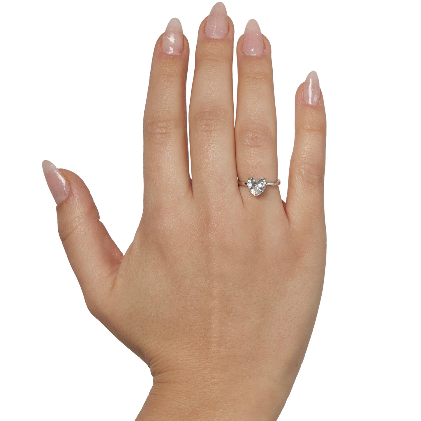 ANELLO CUORE argento