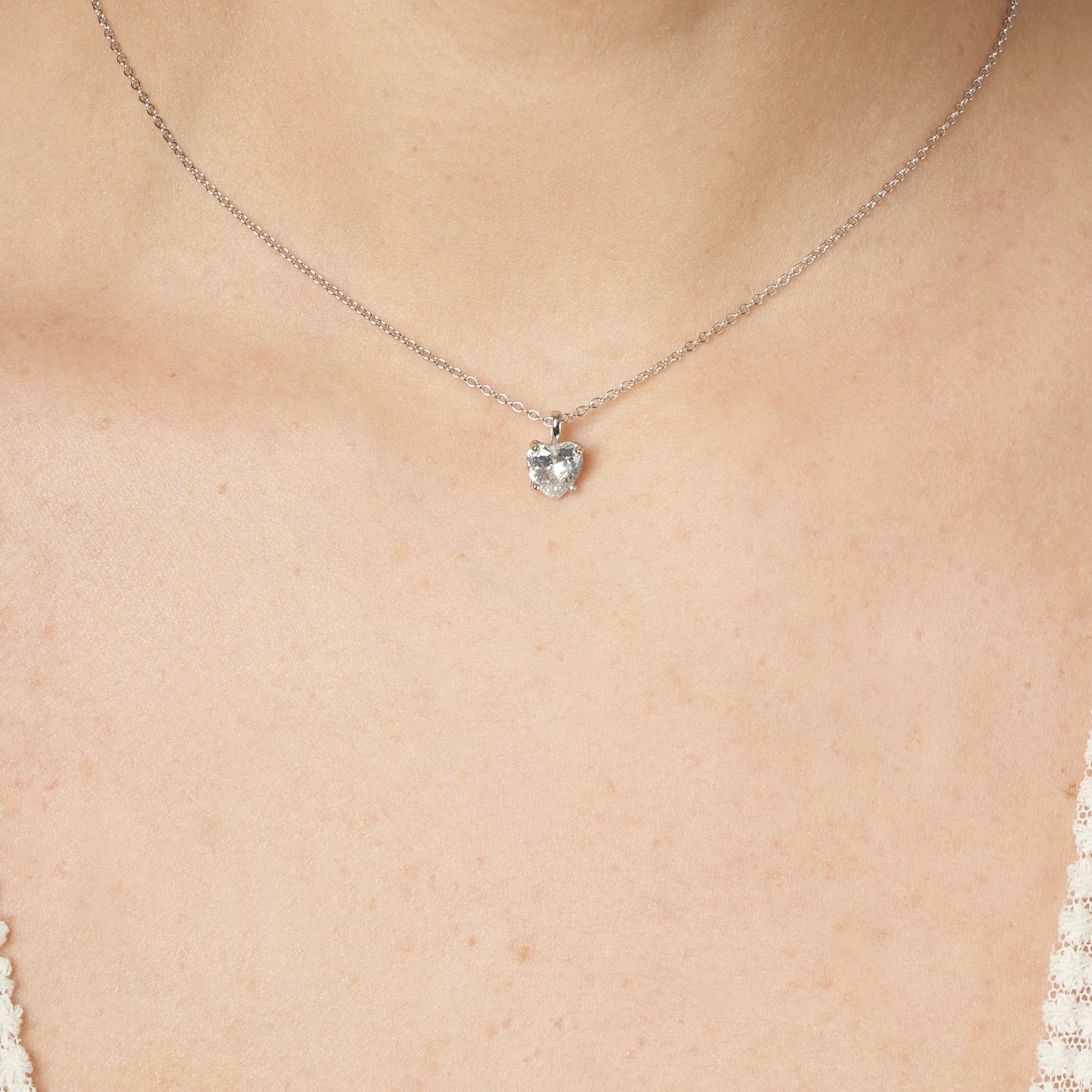 COLLANA CUORE argento