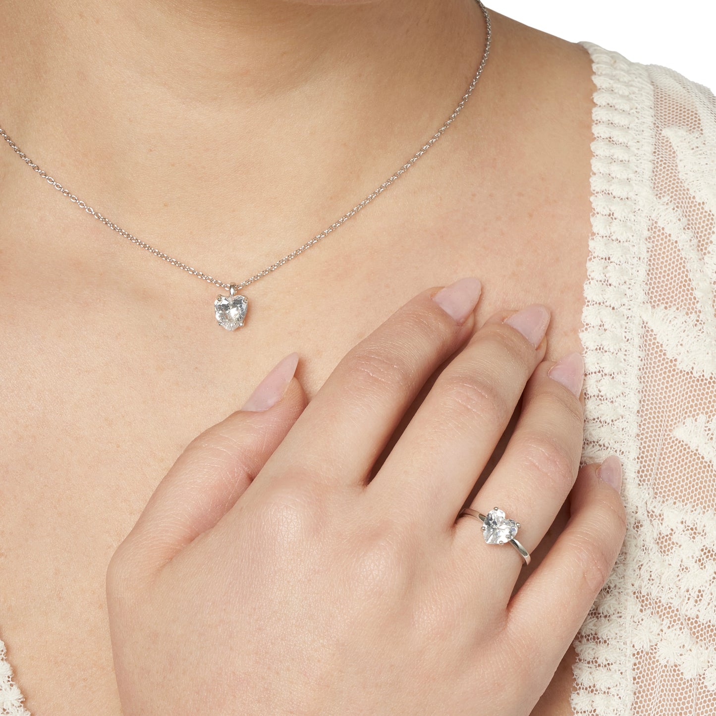 COLLANA CUORE argento