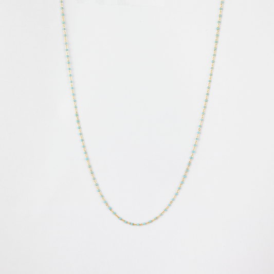 COLLANA SMALTINI AZZURRI