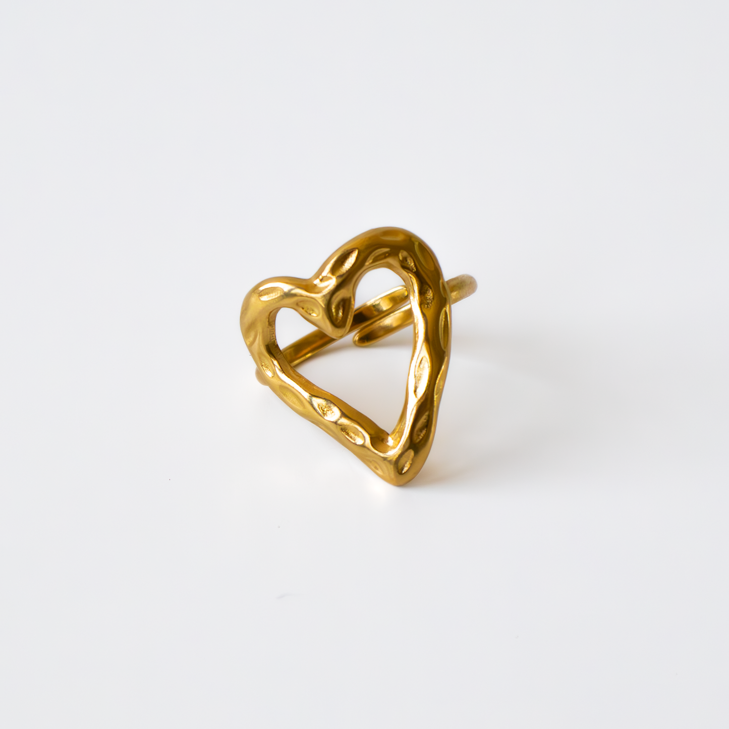ANELLO CUORE SEGRETO placcato oro