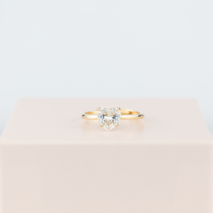 ANELLO CUORE placcato oro
