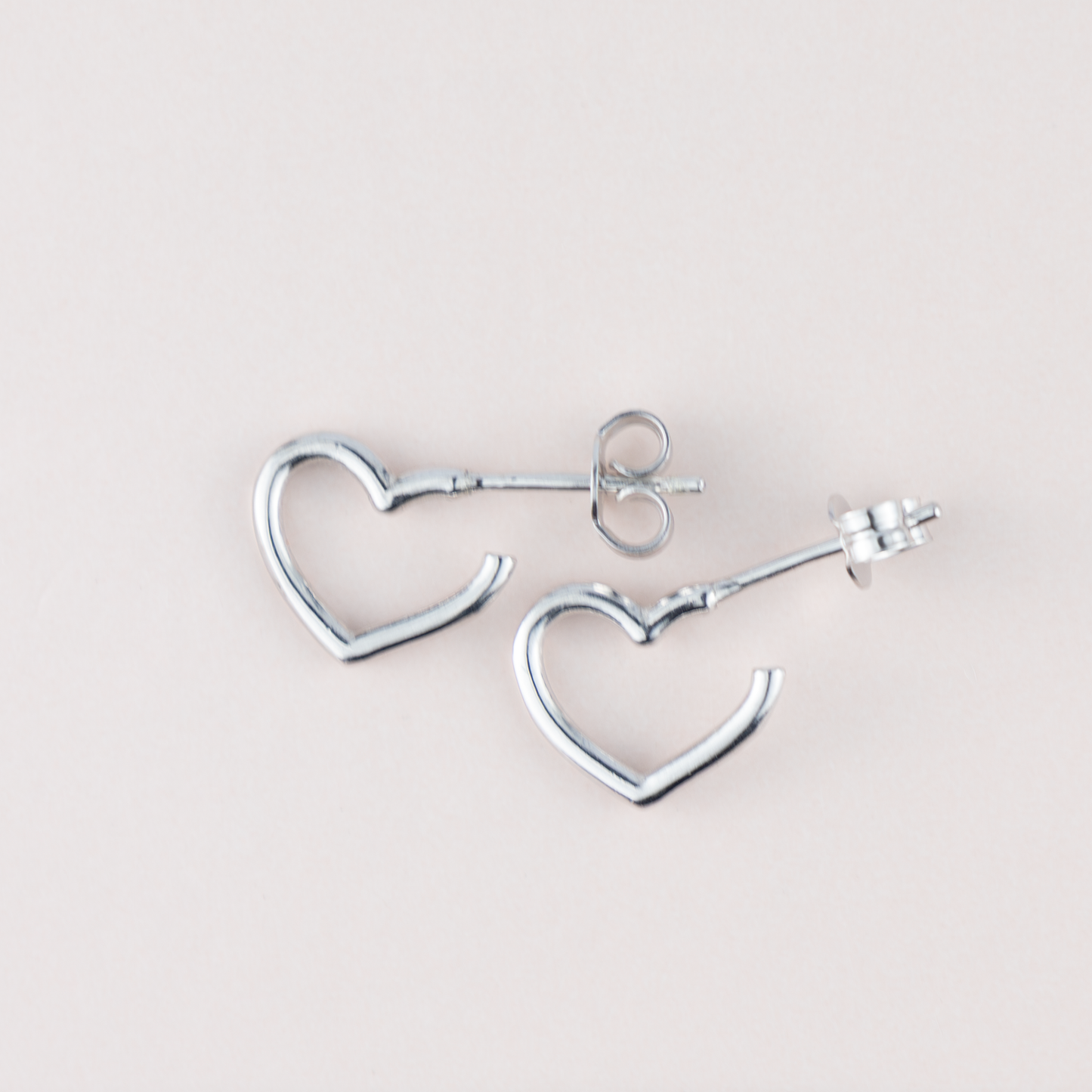 ORECCHINI CUORE VUOTO argento