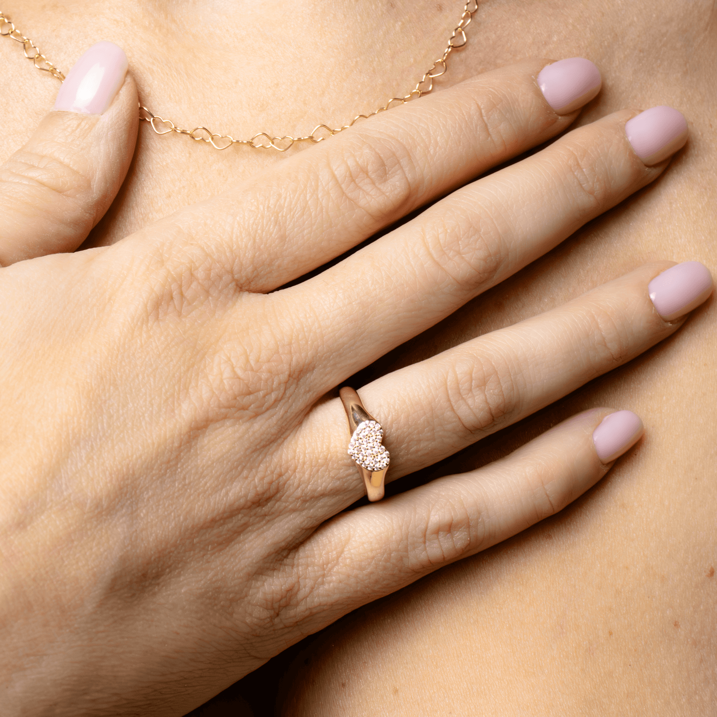 ANELLO CUORE 2.0 placcato oro