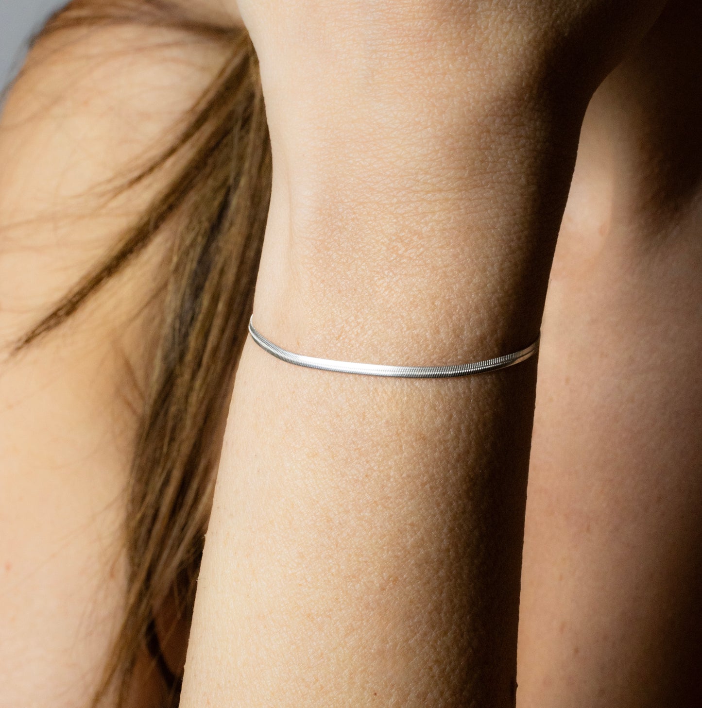 BRACCIALE SNAKE argento