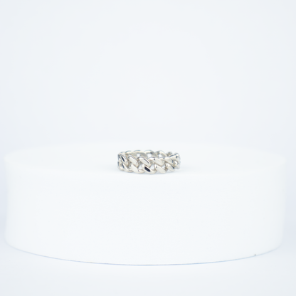 ANELLO GROUMETTE argento