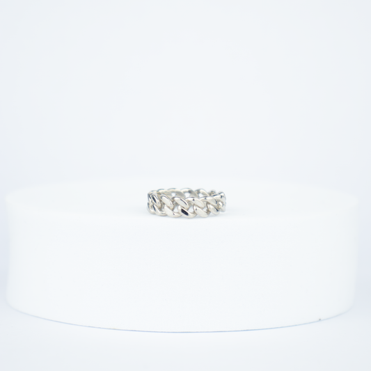 ANELLO GROUMETTE argento