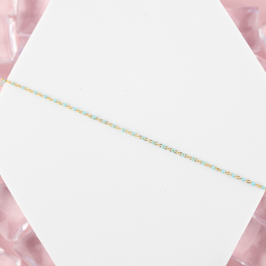 BRACCIALE SMALTINI AZZURRI
