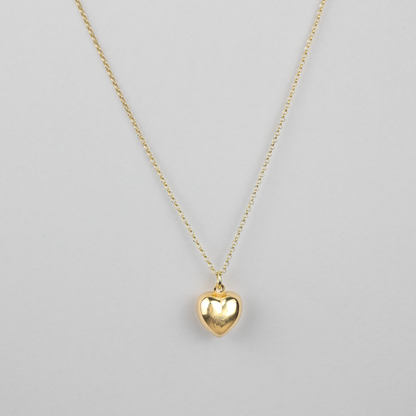 COLLANA CUORE BOMBATO
