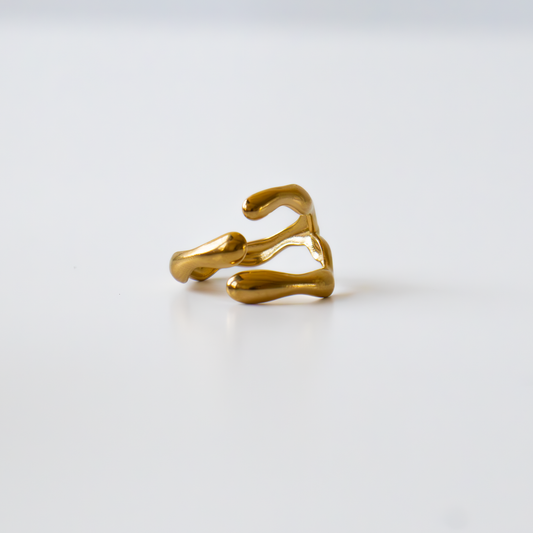 ANELLO ARTIST placcato oro