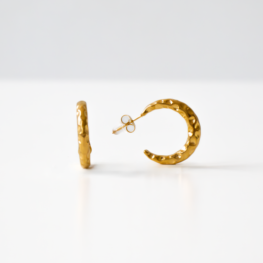 ORECCHINI MOON placcato oro