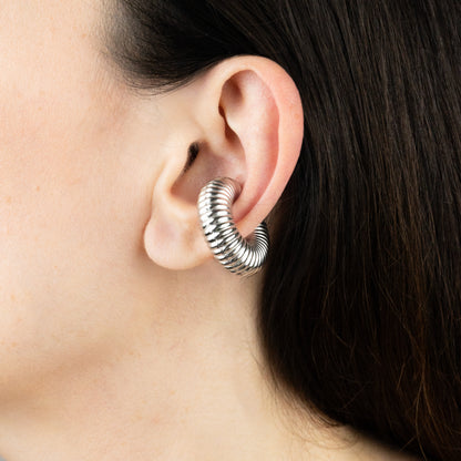 ORECCHINO CUFF ZIGRINATO