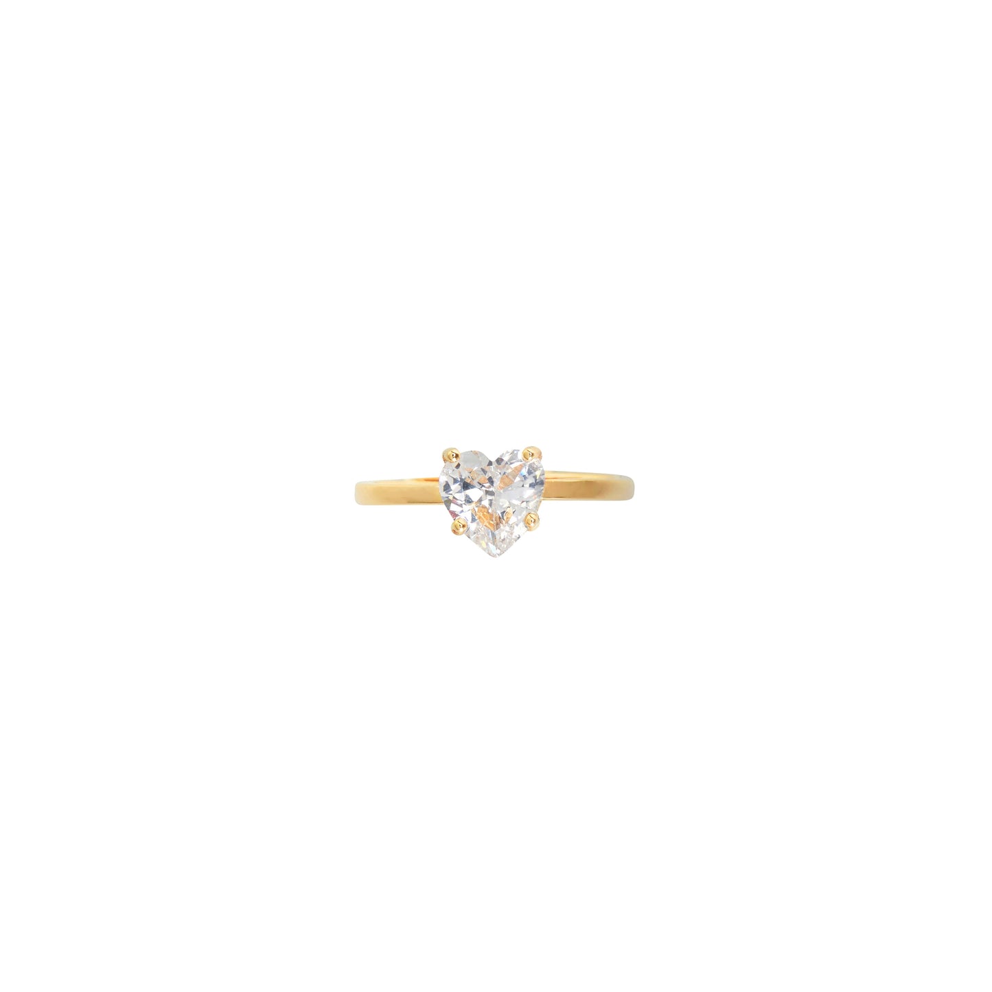ANELLO CUORE placcato oro