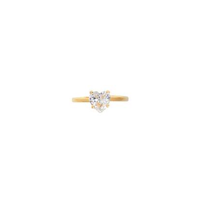 ANELLO CUORE placcato oro