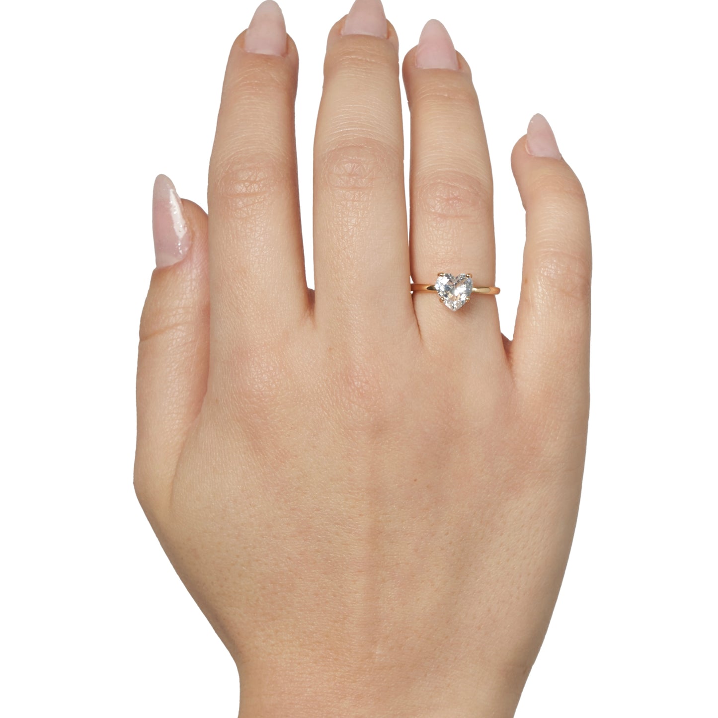 ANELLO CUORE placcato oro