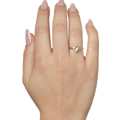 ANELLO CUORE placcato oro