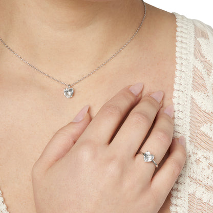 COLLANA CUORE argento
