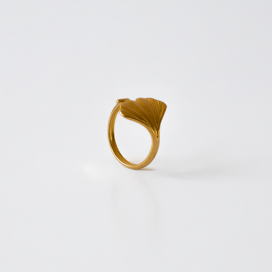 ANELLO CONCHIGLIA placcato oro