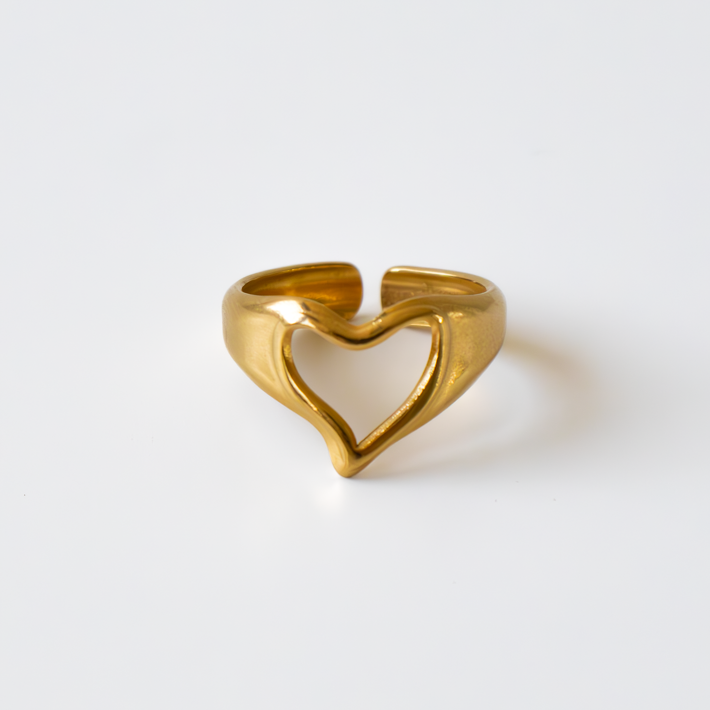 ANELLO CUORE PER TE placcato oro