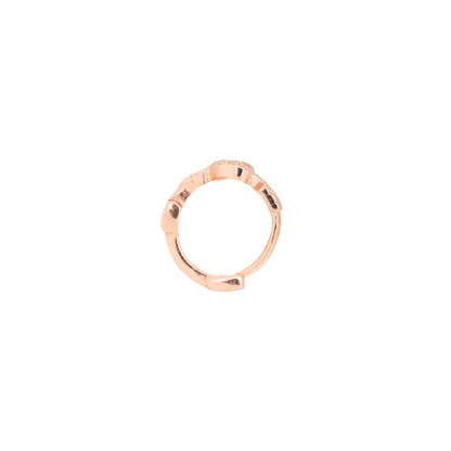 ORECCHINI LITTLE CUPIDO placcato oro rosa