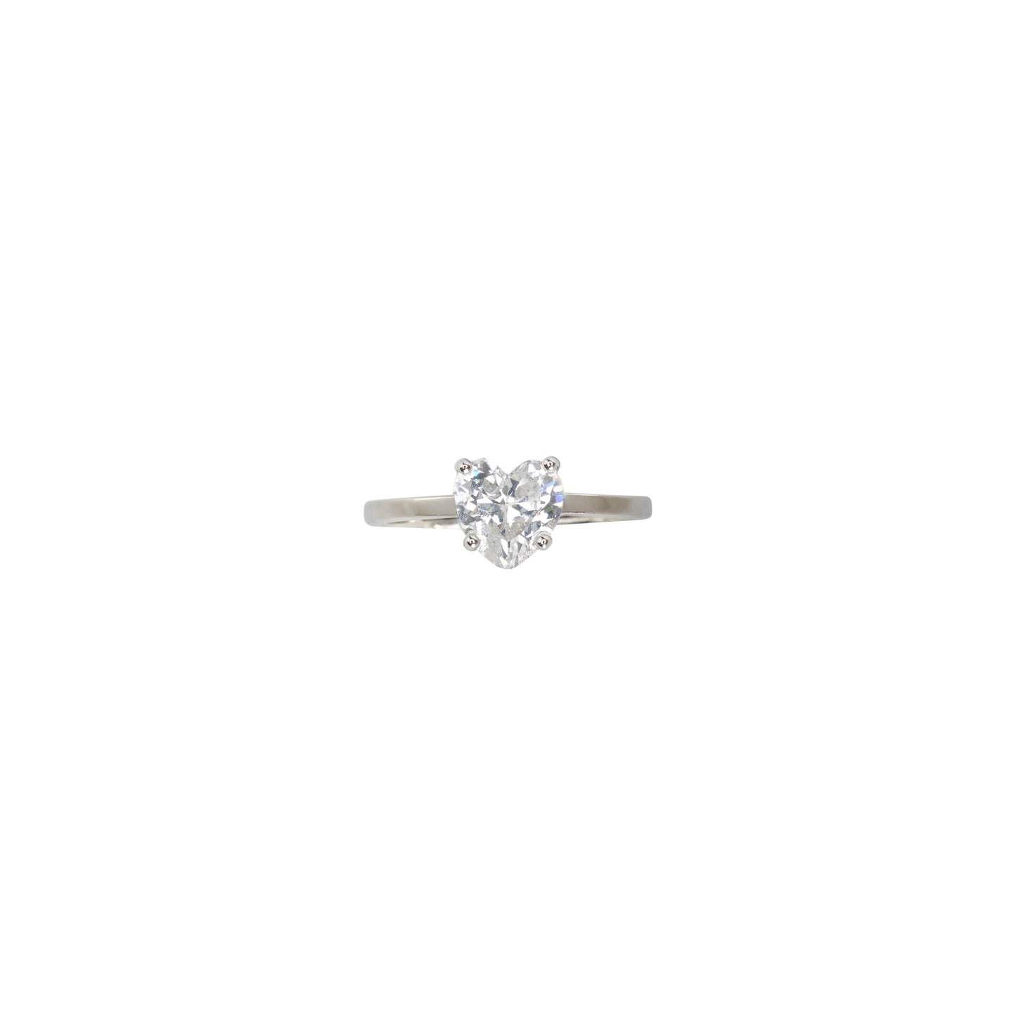 ANELLO CUORE argento